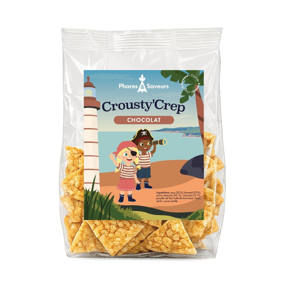 Sachet Crousty'Crep chocolat