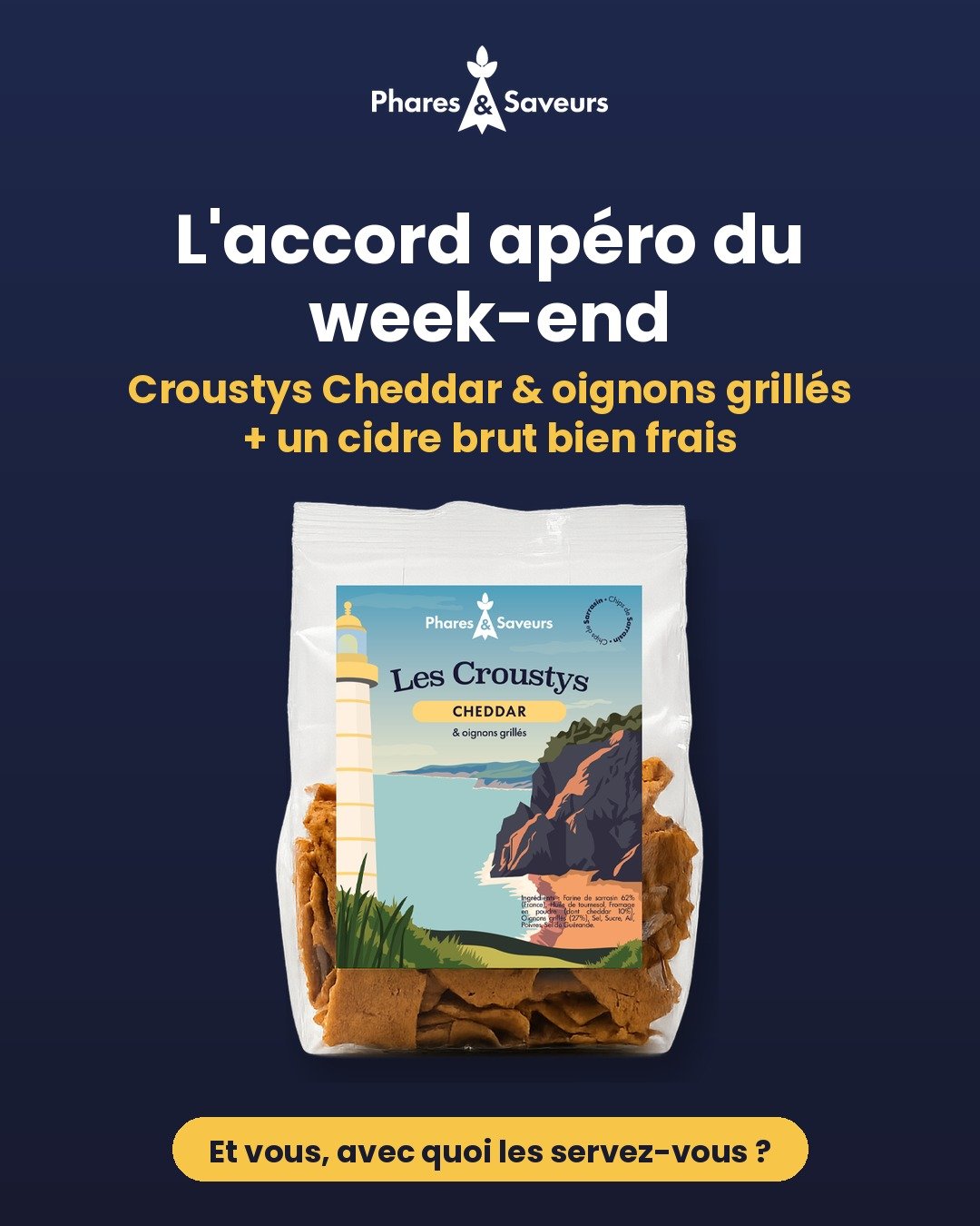 Post Instagram : l'accord apéro du week-end