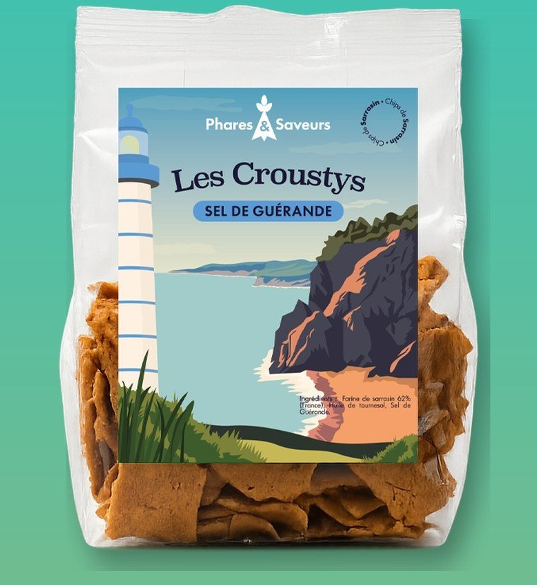 Sachet Les Croustys sel de Guérande